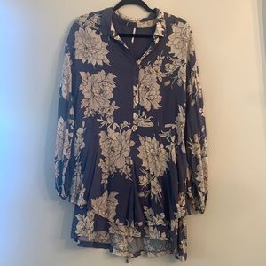 Free People Floral Tunic Dress